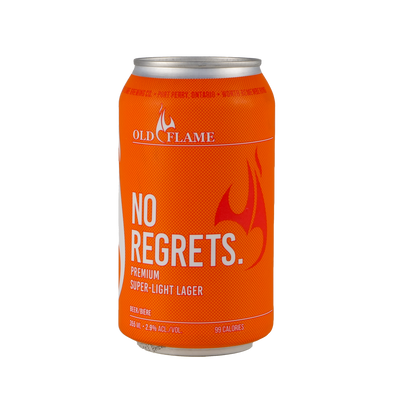 No Regrets - Super Light Lager: 2.9%